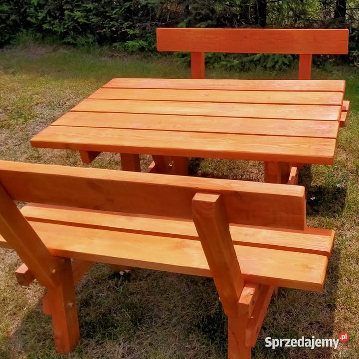 Meble ogrodowe sosna wielkopolskie Szamotuły