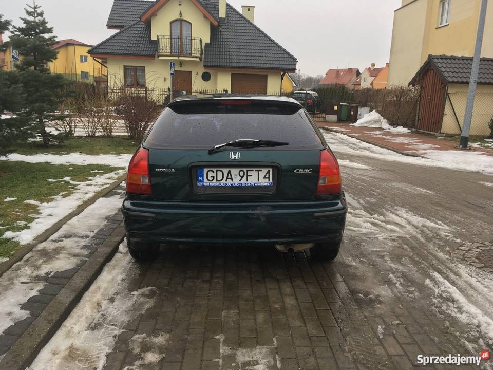Honda Civic VI B18C4 Civic pomorskie Pruszcz Gdański