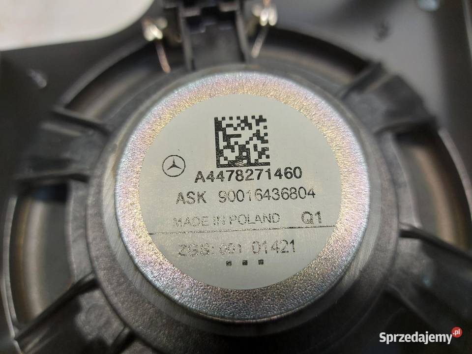 Mercedes EQV w447 Vklasa głośnik bagażnika lewy