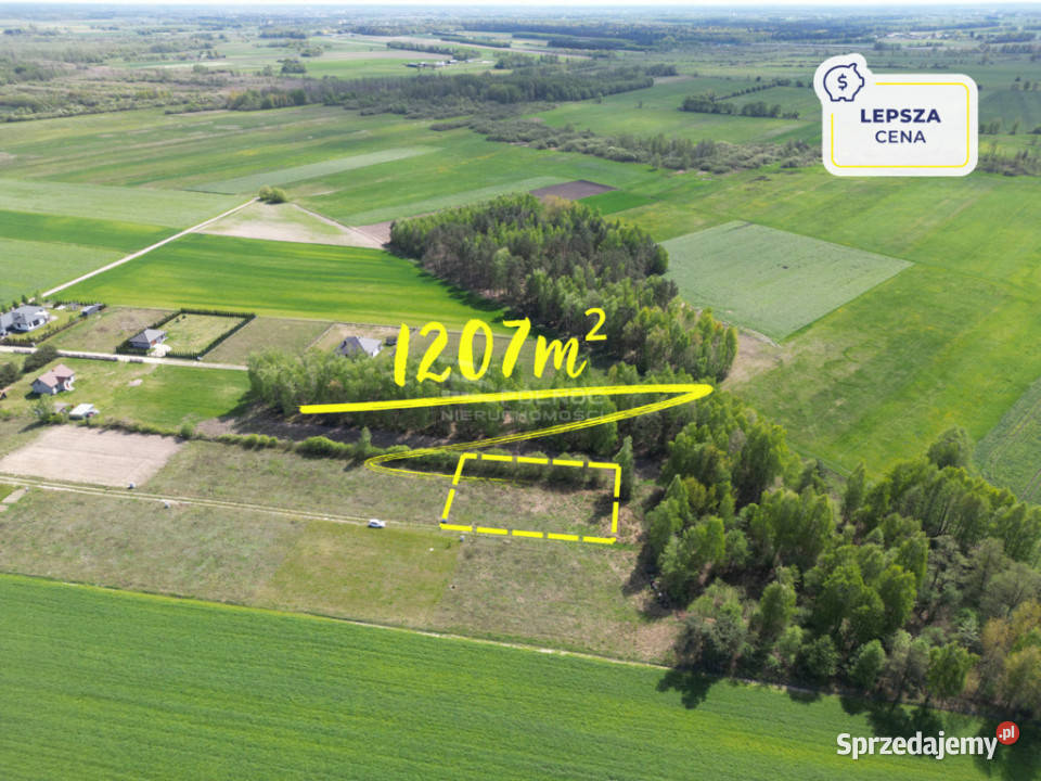 Urokliwa działka budowlana Zaberbecze 28.5m