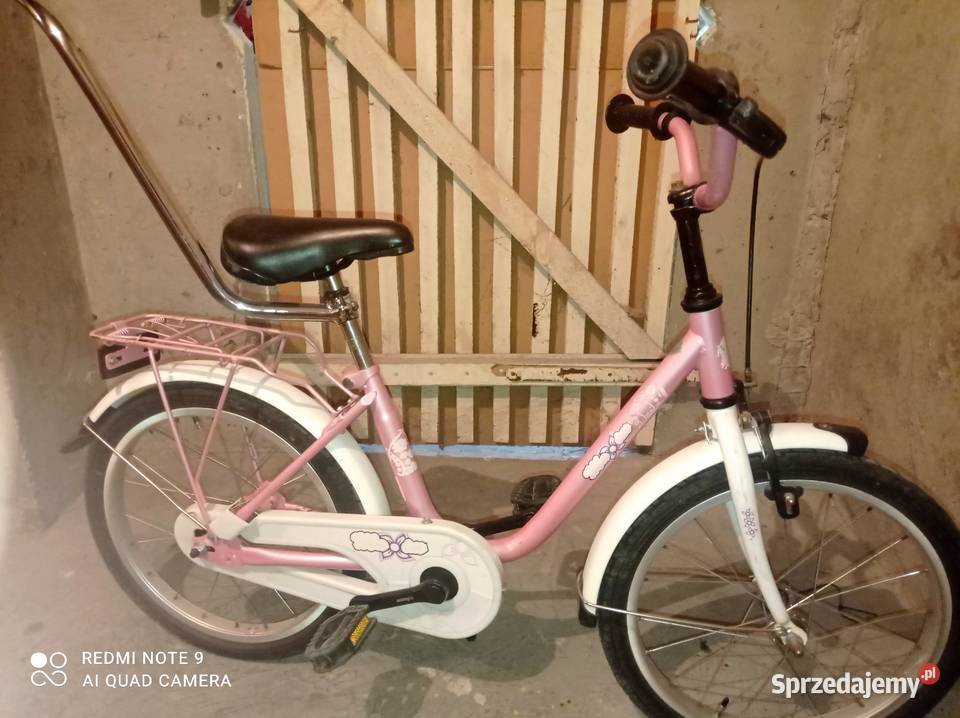 Różowy rowerek dziewczynki Rowerki Częstochowa