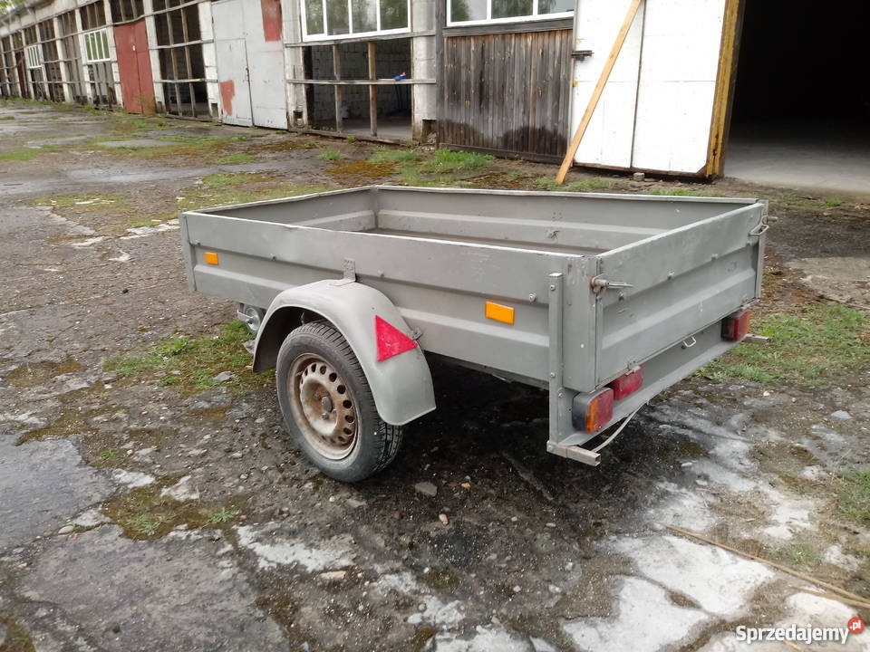 Przyczepka niemiecka DMC 750 Rok produkcji 1980 zachodniopomorskie Borne Sulinowo sprzedam