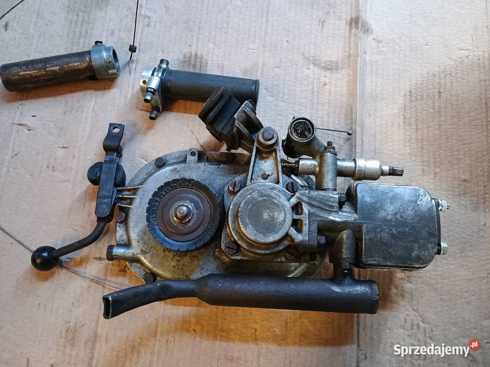 Rower z silnikiem zabytkowy antykLohmann diesel Kurzętnik
