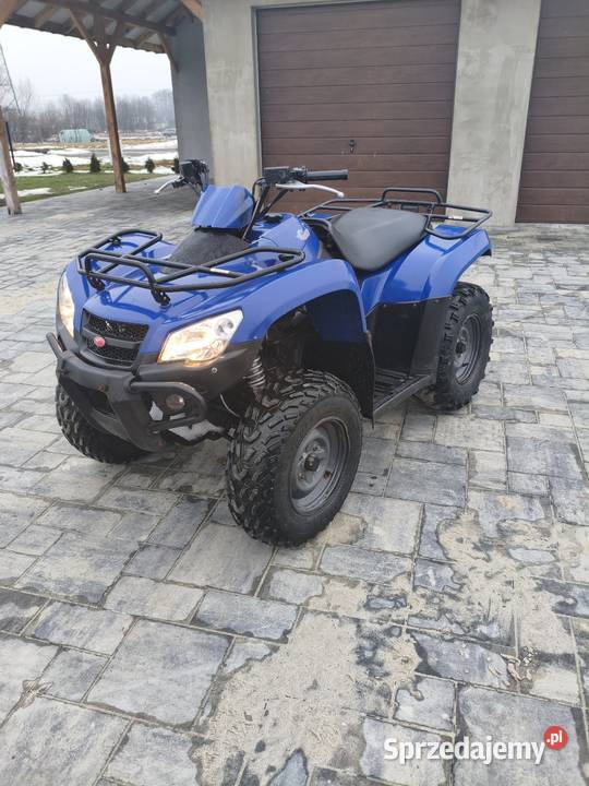 Kymco Mxu 400 4x4 z homologacją Iskrzynia