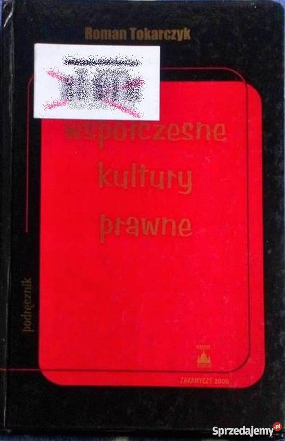 WSPÓŁCZESNE KULTURY PRAWNE TOKARCZYK ROMAN Łódź