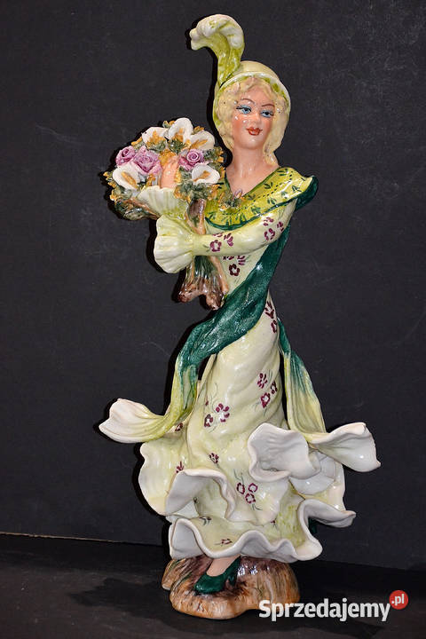 Roceram porcelana figurka Dona do kolekcji duża 43cm