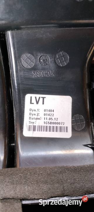 Kanał Nawiewu Nadmuch Tył Tunelu Audi A6 C7 A7 osobowe
