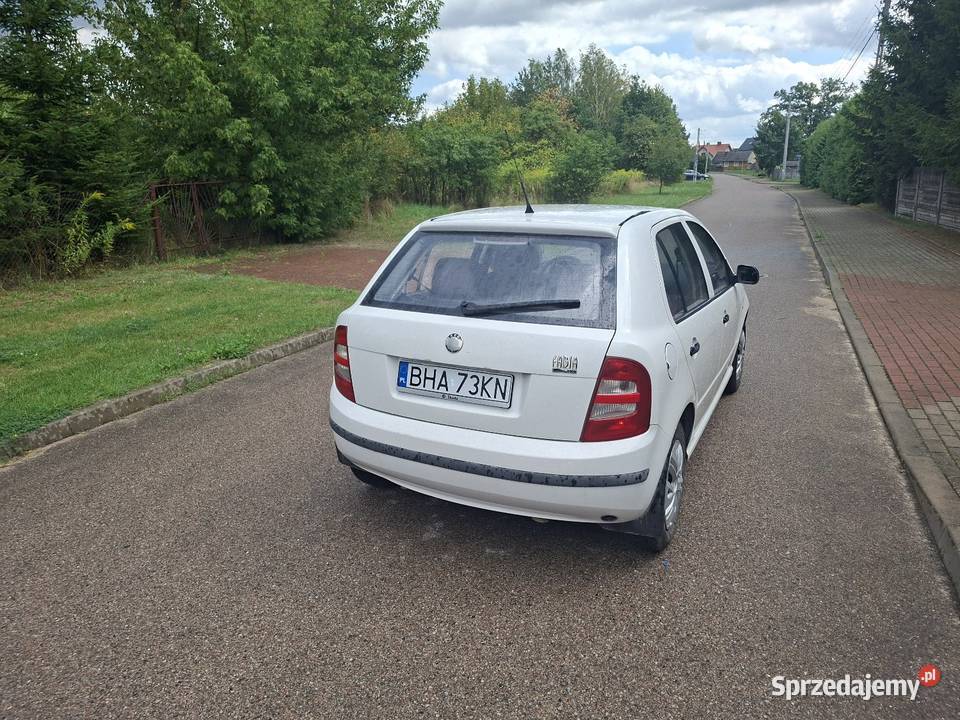 Skoda fabia 14 benzyna 2002 zdrowa Škoda Hajnówka