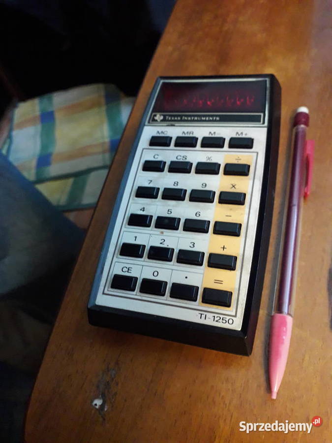 Zabytkowy kalkulator Texas Instruments vintage Warszawa sprzedam