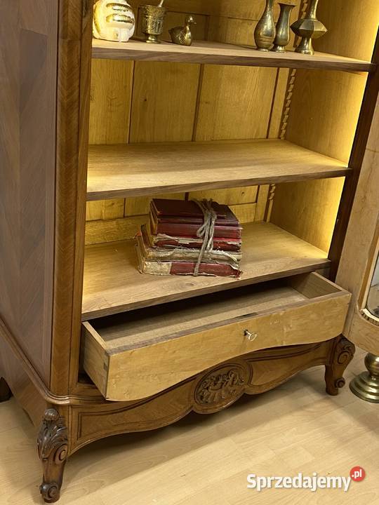 BIBLIOTEKA witryna Ludwik XV oryginał Francja Warszawa