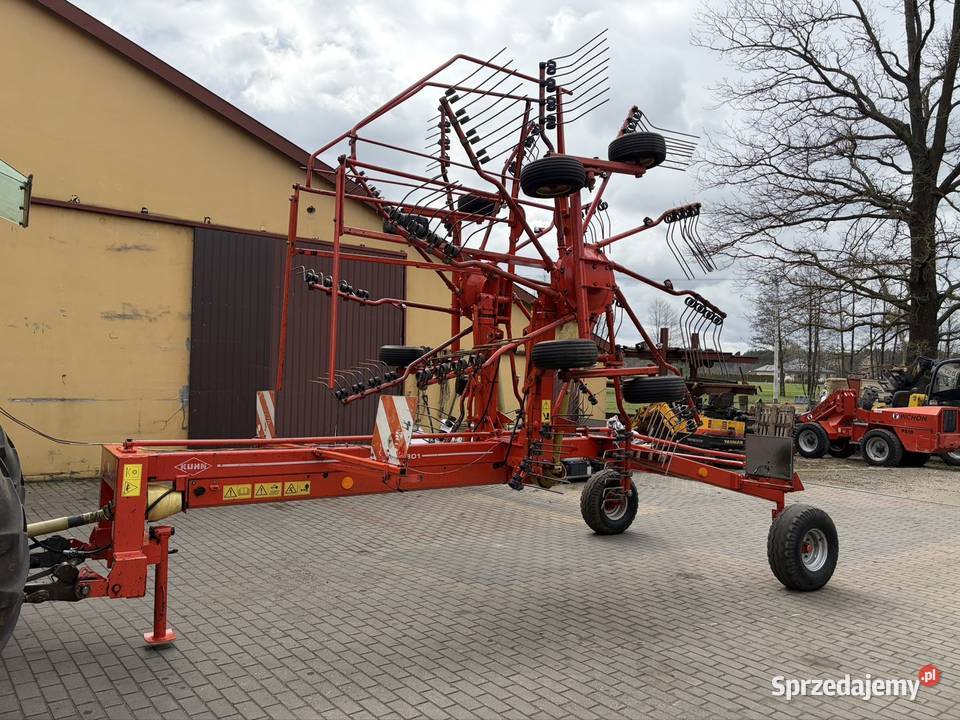 Zgrabiarka 2 karuzelowa Kuhn GA 7301 73m mazowieckie Myszyniec