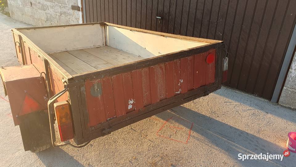 Przyczepka samochodowa do quada traktora Do samochodów osobowych małopolskie Zakliczyn