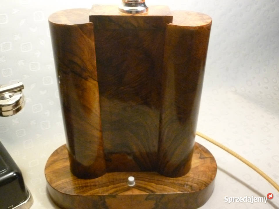 STARA OKAZAŁA LAMPA GABINETOWA art deco Wieliczka