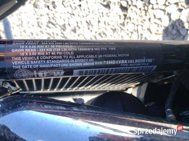 Harley Davidson Softail Heritage 2010 r Rok produkcji 2020 Hajnówka sprzedam