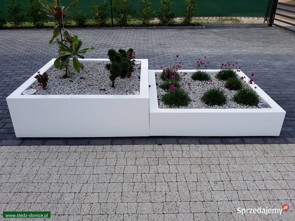 NIE betonowe donice LEKKIE na Wymiar ŚledźDONICE pomorskie sprzedam