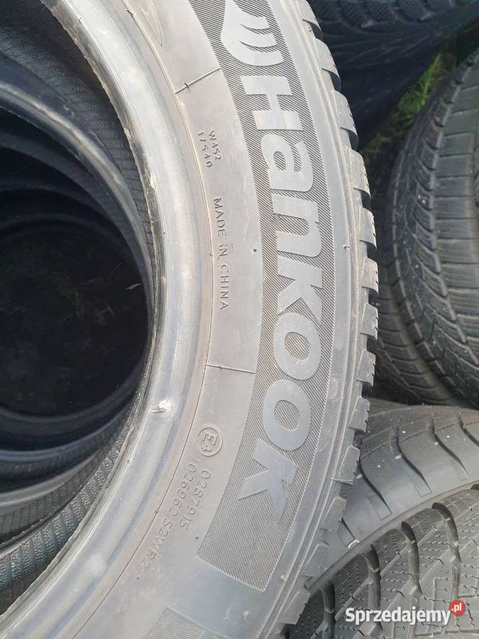 A02 Opony uzywane zimowe 1956016 Hankook 16cale