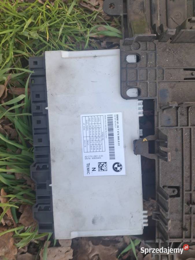 Moduł fotela bmw f01 f10 7474966 Seria 7
