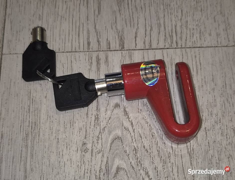 Blokada tarczy hamulcowej zapięcie kłudka łódzkie