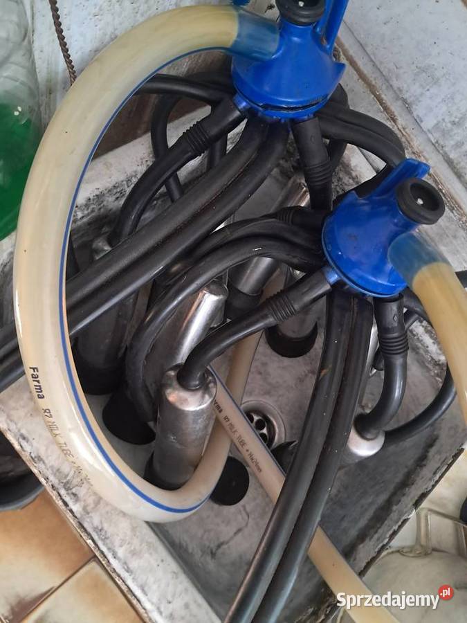 Zbiornik schladzalnik do mleka dojarka konwia Szumanie-Pustoły