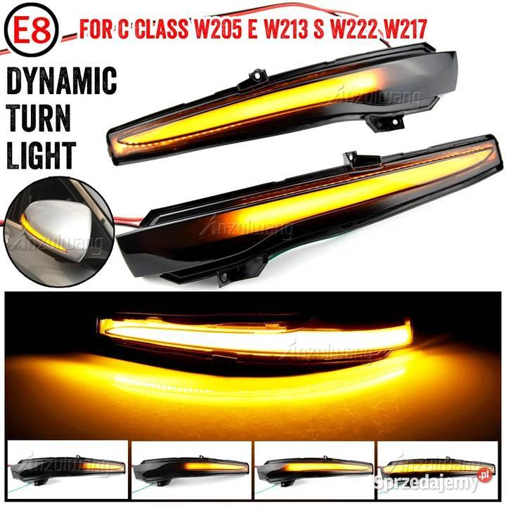 LED Dynamiczne Kierunkowskazy DO MERCEDESA W205 osobowe Szczecin