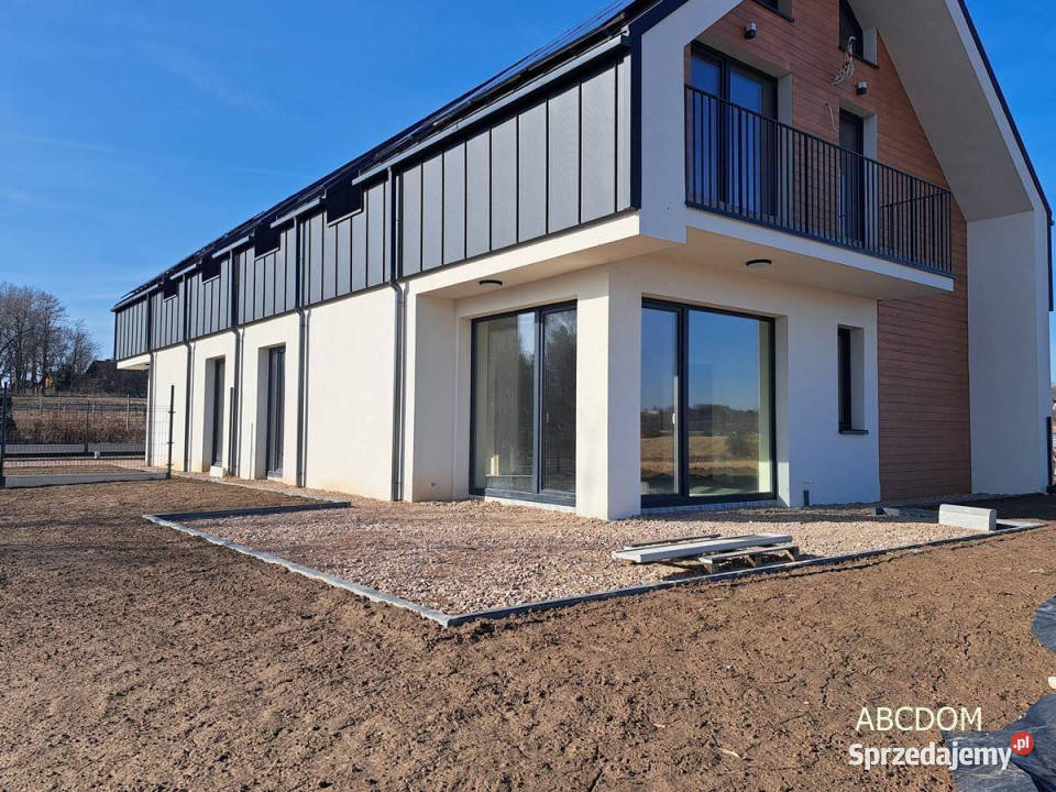 Tomaszowice nowoczesny dom 5 pokoi garaż mieszkalny