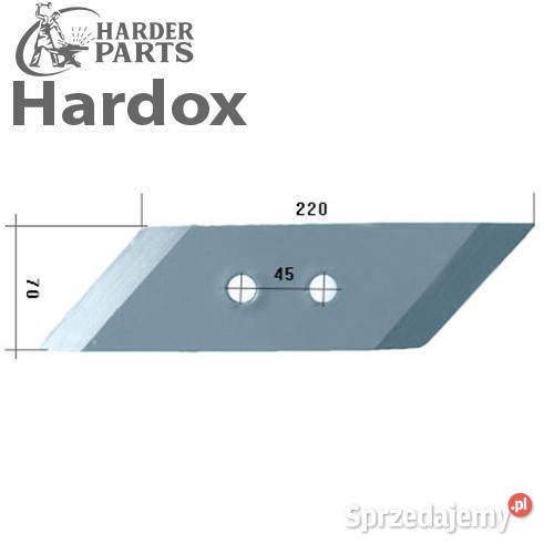 Dłuto szerokie 100hektarów HARDOX 9690990P do Suwałki sprzedam
