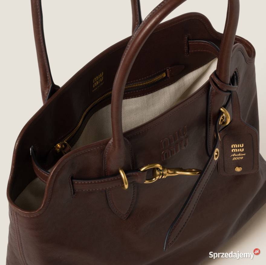 Torebka MIU MIU Adventure skóra large Do ręki  Wrocław