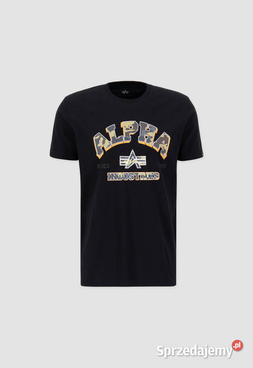Alpha Industries TSHIRT COLLEGE w 3 kolorach Warszawa