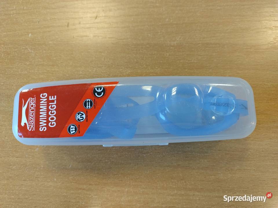 Okulary pływackie praktyczne SLAZENGER BASEN Łódź sprzedam