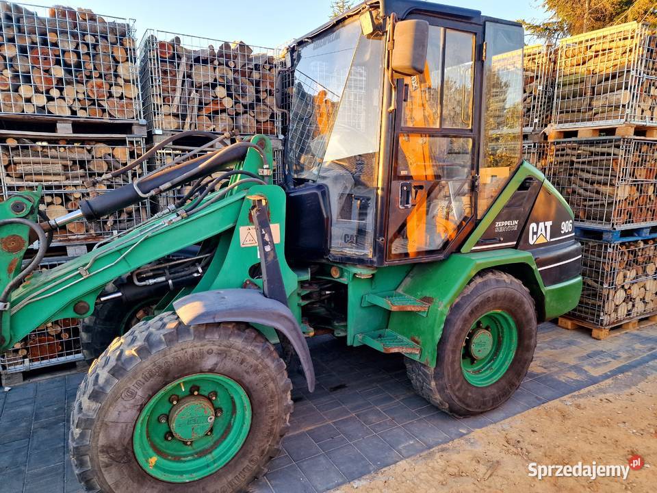Ładowarka Kołowa CAT 906 Caterpillar Łyżka Widły Wieluń