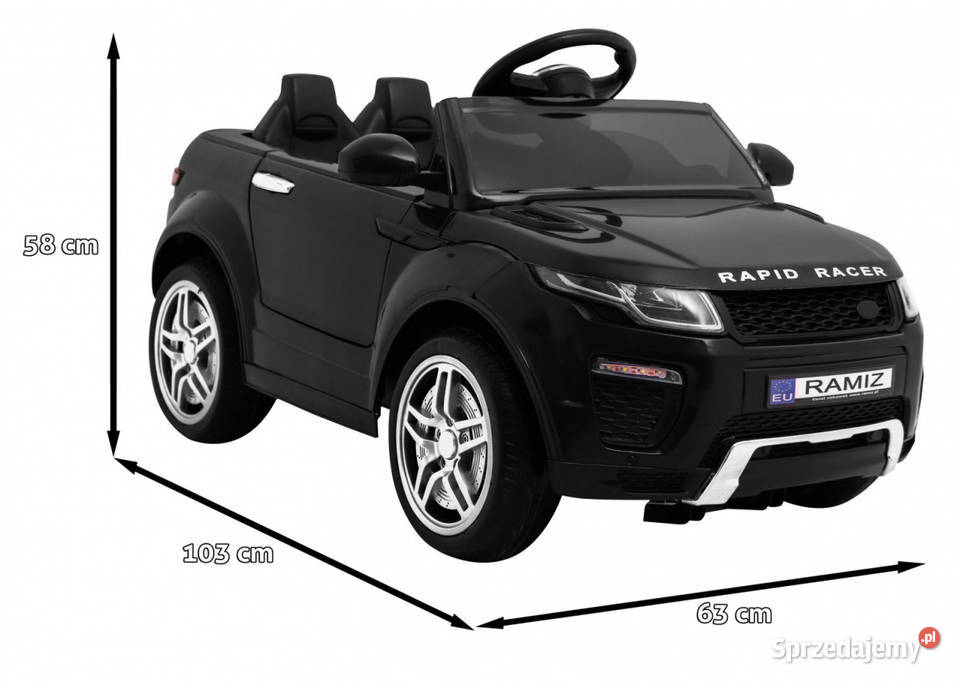 Autko na Akumulator Rapid Racer elektryczne Łopuszno