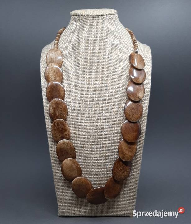 Naszyjnik w odcieniach brązu Naszyjniki Lublin sprzedam