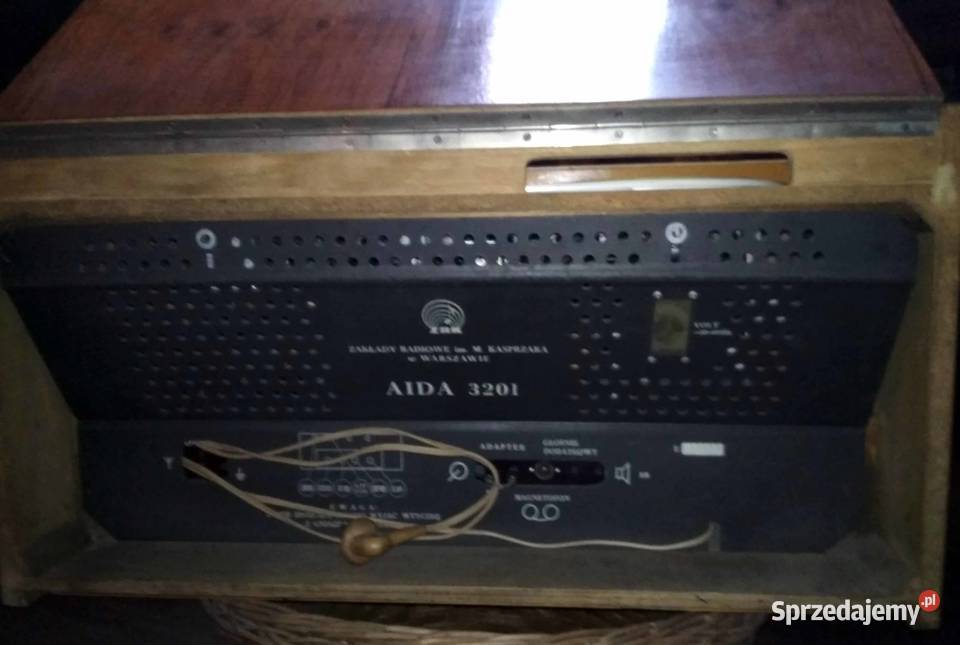 AIDA radio z gramofonem z lat 60 Ełk
