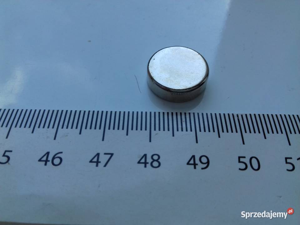 Magnes neodymowy okrągły mocny 15mm x 48mm Kolekcje sprzedam