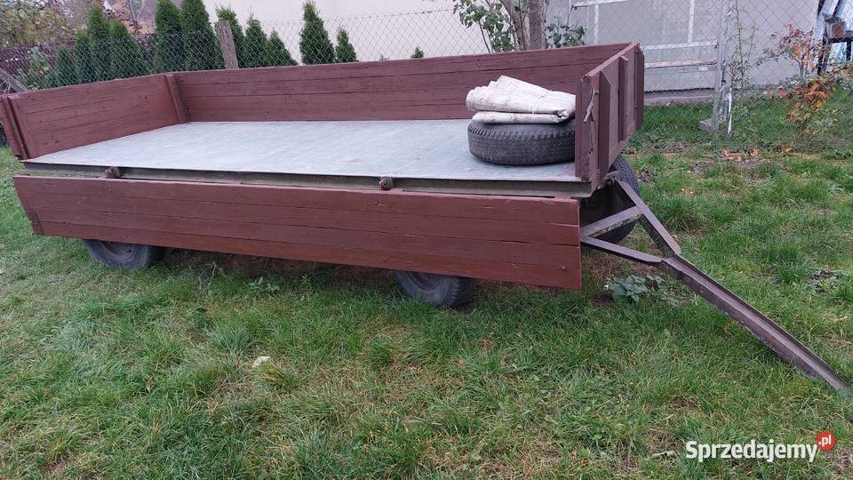 Wóz przyczepa do traktora ciągnika lubuskie Trzebiszewo