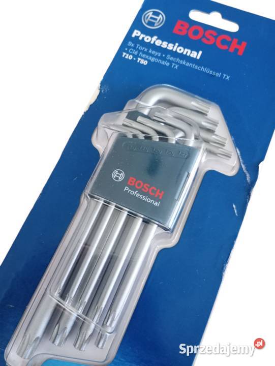 BOSCH Zestaw kluczy trzpieniowych T10T50 TORX 9 Rzeszów