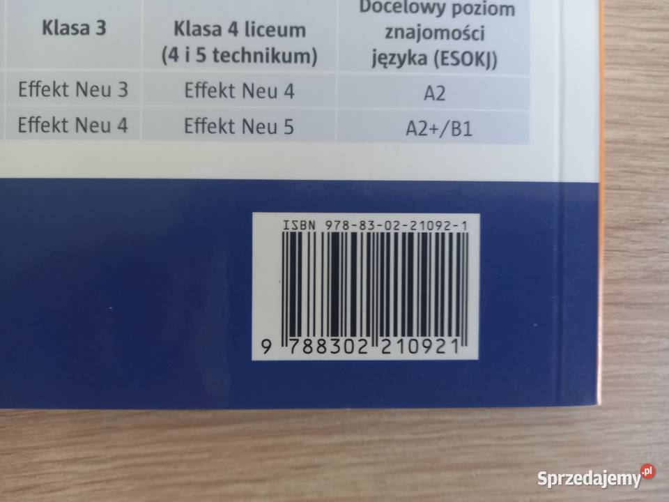 Effekt Neu 3 Podręcznik do języka niemieckiego Lublin