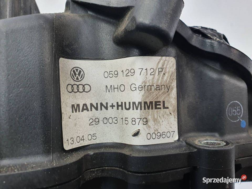KOLEKTOR SSĄCY AUDI A8 D3 LIFT 059129712P Pozostałe Lipno