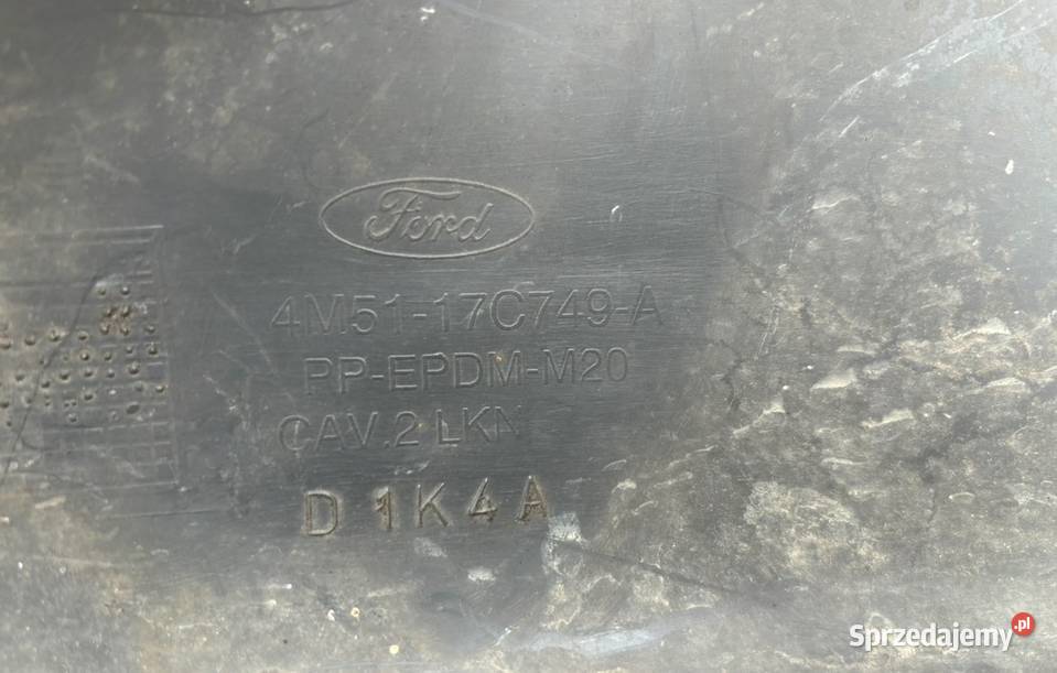 FOCUS MK2 II 2 FORD ZDERZAK SPOJLER PRZEDNI Międzychód sprzedam