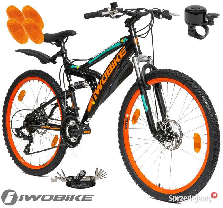 Rower Męski Damski Górski 26 MTB IWOBIKE Shimano Gorlice