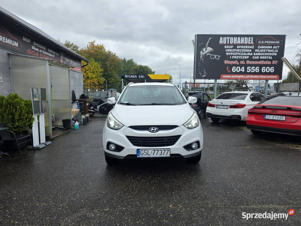 Hyundai ix35 20 CRDI 136 Grzane Fotele Navi wielofunkcyjna kierownica Słupsk