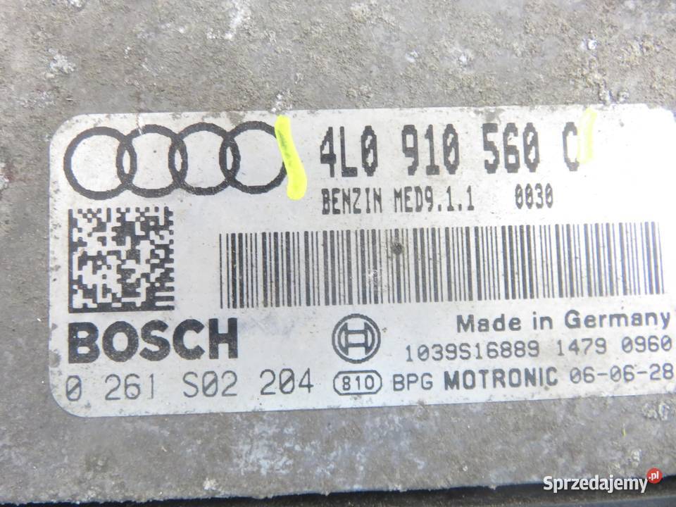 STEROWNIK AUDI Q7 4L 42 FSI 4L0910560C Komputery sprzedam