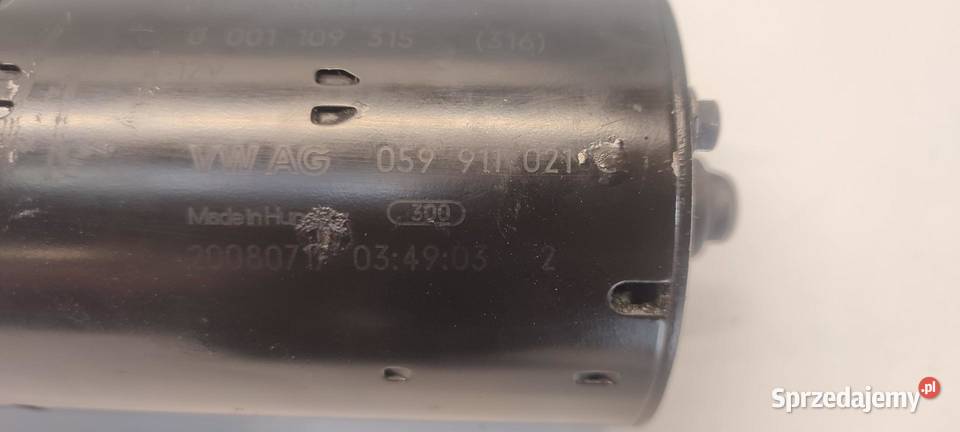 AUDI A5 8T ROZRUSZNIK 27 TDI 059911021C osobowe dolnośląskie
