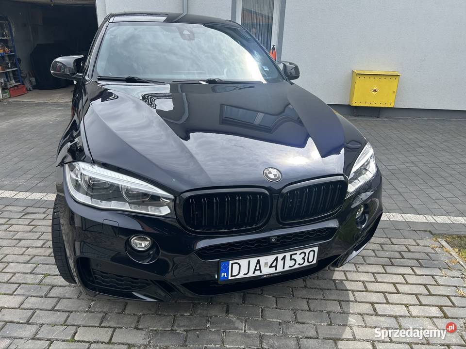 BMW X6 x drive 40d M pakiet światła przeciwmgielne Jawor sprzedam
