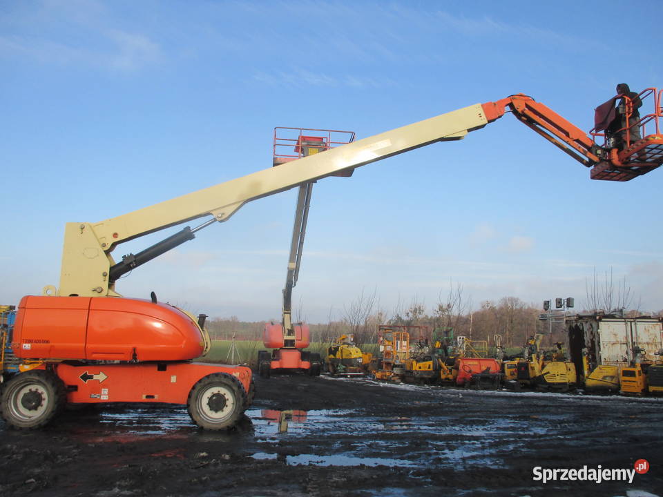 Podnośnik koszowy teleskopowy 28 m JLG 860SJ 4x4 Pleszew