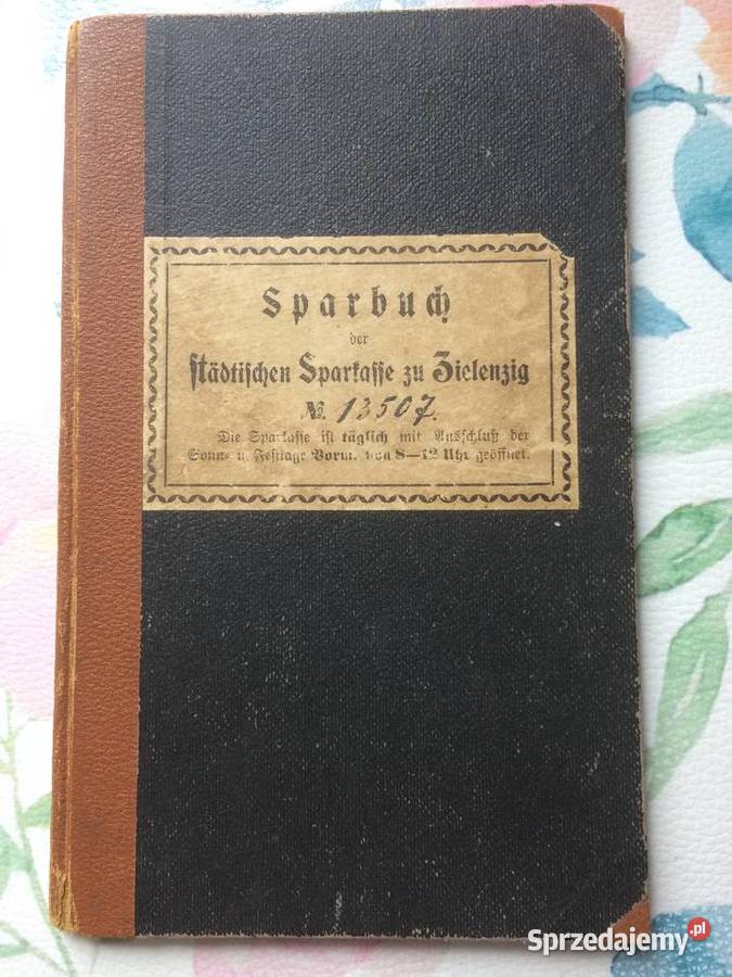 1220 SULĘCIN Niemiecka Książeczka Antykwariat Szczecin sprzedam