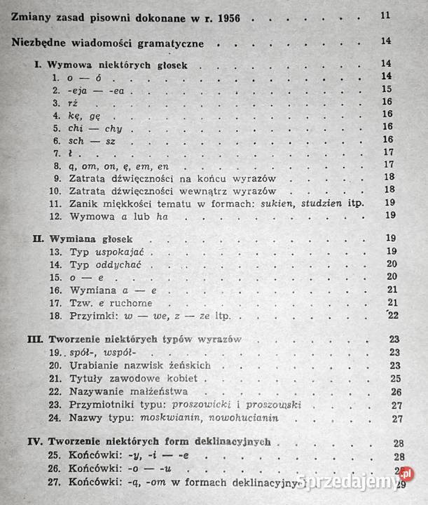 Zasady pisowni polskiej i interpunkcji S Rok wydania 1973 Chełm