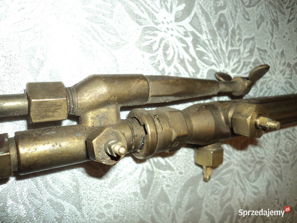 Piękny przedwojenny palnik acetyltlen MESSER małopolskie Nowy Sącz