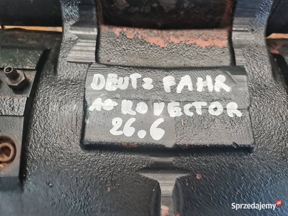 Przegub prosty Deutzfahr 266 Agrovektor Carraro Pozostałe Wilkowo