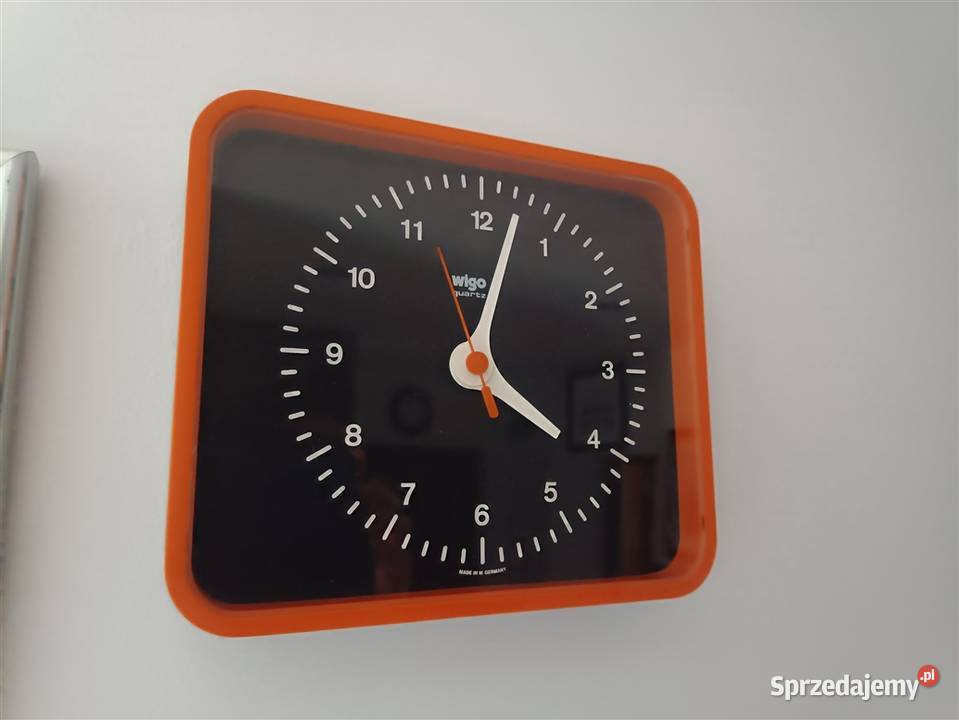 Zegar Wigo Quartz lata 70 w klimacie space age Zegary Tarnobrzeg